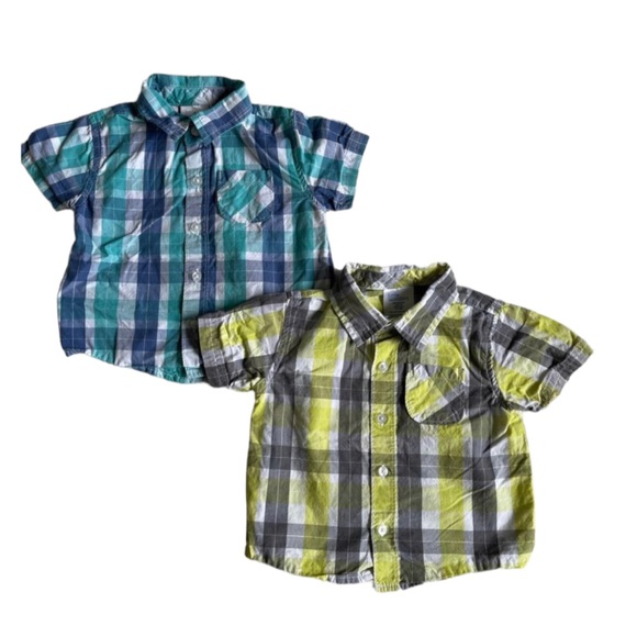 12M Boy Button Down Shirts (Bundle) - Picture 1 of 1